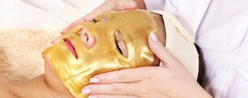 Złote maski - piękno na wagę złota 